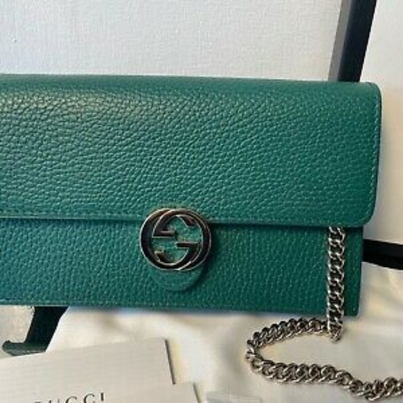 Gucci Wallet on Chain Interlocking Gs - Picture 3 of 4